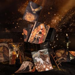 Journal GO 50pcs Living in A Fairy Tale Vintage Princess Collage Scrapbooking Material Paper Creative Junk Journal Paper