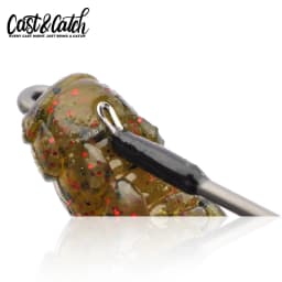 Cast&Catch 4PCS Barbed Flipping Hook For Soft Bait Bass Carp Freshwater Fishing Tackle