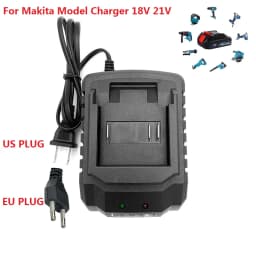 12.6V 2A/18V 21V 1.8A 2A Lithium Battery Charger for Makita Electric Drill Polishing Machine Lawn Mower Washer Battery Adapter