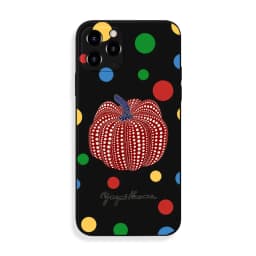 Colorful Line Pumpkin Polka Dot Matte Phone Case For iPhone 18 16 15 14 13 12 11 Pro Max Plus 17 13Mini Transparent Cover Funda