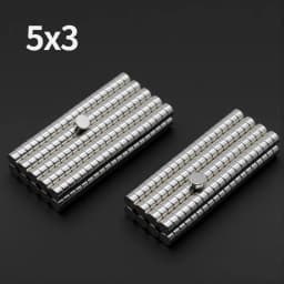5x3mm Powerful Neodymium Magnet N35 NdfeB Permanent Magnetic imanes Round Super Strong Fridge Magnets DIY