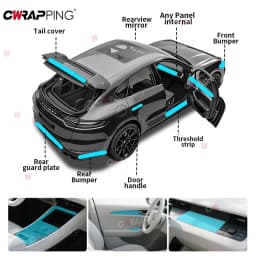 Digital Camouflage Film Waterproof Automotive Vinyl Car Wrap Wrapping Tools Vehicle Decoration Car Tuning Accessories Covering