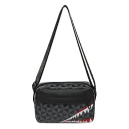 Casual Fashion Crossbody Large Capacity Small Square Bag Creative Shark Mouth Crossbody Bag Simple Coin Purse