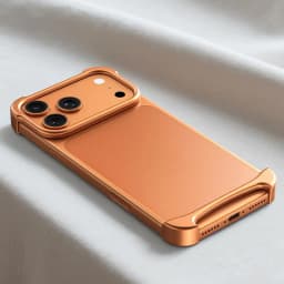 For iPhone 17 Pro/Pro Max Aluminium Frame Metal Protective Case Luxury Anti-Fall Heat Dissipation Metal Frame Case Cover