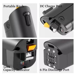 HIMO C30 Integrated Lithium-ion Battery Pack 36V 10Ah 10.5Ah for 250W 350W 500W Soltera.2 and Soltera.2 Step-Through E-bike