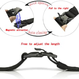Man Belt Nylon Webbing Working Belt Casual Belt Men Magnetic Canvas Buckle Fabric Waist Belt Men's Trousers Waistband HB050