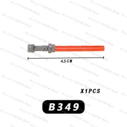 MOC Game Anime Cartoon Multi-colored Lightsaber Building Block Toy Children’s Gift Accessory Educational Toy PJB349-365