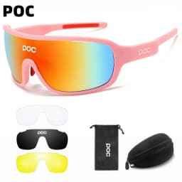 POC Bicycle riding sports glasses boys and girls running marathon cross country MTB DH Outdoor sports sunglasses