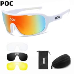 POC Bicycle riding sports glasses boys and girls running marathon cross country MTB DH Outdoor sports sunglasses