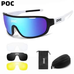 POC Bicycle riding sports glasses boys and girls running marathon cross country MTB DH Outdoor sports sunglasses