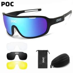POC Bicycle riding sports glasses boys and girls running marathon cross country MTB DH Outdoor sports sunglasses