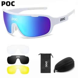 POC Bicycle riding sports glasses boys and girls running marathon cross country MTB DH Outdoor sports sunglasses
