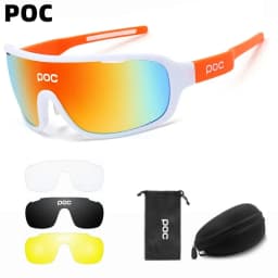 POC Bicycle riding sports glasses boys and girls running marathon cross country MTB DH Outdoor sports sunglasses