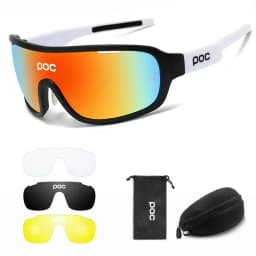 POC Bicycle riding sports glasses boys and girls running marathon cross country MTB DH Outdoor sports sunglasses