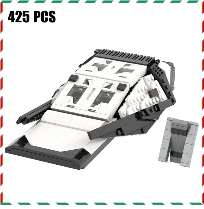 MOC Space Ranger Building Blocks Set - Interstellar Explorer Model Assembly Bricks Creative Educational Gift for Kids Adults
