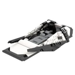 MOC Space Ranger Building Blocks Set - Interstellar Explorer Model Assembly Bricks Creative Educational Gift for Kids Adults