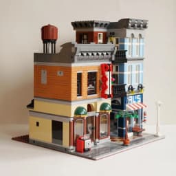 2025 New Street Scene Building Series Detective Office High-Difficulty DIY Assembly Building Blocks Children's Toy Gift