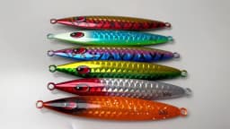 TEASER J116 250g 300g 400g 500g 600g Deepsea Big Game Trolling Vertical Jig Butterfly Offshore Metal Jigging Sinking Stick Lure