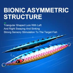 TEASER J116 250g 300g 400g 500g 600g Deepsea Big Game Trolling Vertical Jig Butterfly Offshore Metal Jigging Sinking Stick Lure