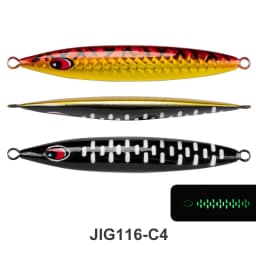 TEASER J116 250g 300g 400g 500g 600g Deepsea Big Game Trolling Vertical Jig Butterfly Offshore Metal Jigging Sinking Stick Lure