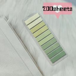 200-1200Pc Index Tabs Self Adhesive Page Markers Transparent Waterproof Sticky Notes Classify Files Flags planner Stickers