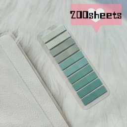 200-1200Pc Index Tabs Self Adhesive Page Markers Transparent Waterproof Sticky Notes Classify Files Flags planner Stickers
