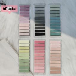 200-1200Pc Index Tabs Self Adhesive Page Markers Transparent Waterproof Sticky Notes Classify Files Flags planner Stickers