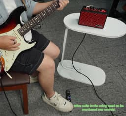 M-VAVE SP100 Guitar Amp: 9 Amp Voices/16 FX/Bluetooth Audio/Built-in Battery/Wireless Practice & Supports External Footswitch