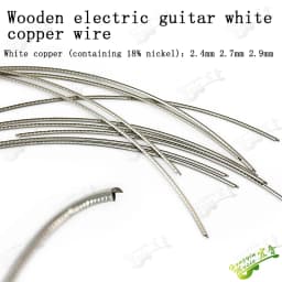 HUATOOL 10PCS Fingerboard Frets Fret Wire For Acoustic Guitar Brass Frets 2.0/2.2/2.4/2.7/2.9/3.2mm L260mm