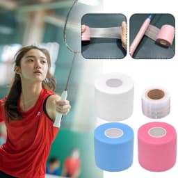 Athletic Sponge Pre Wrap Tape Racket Grip Priming Cushioning Tape Sweat Absorbing Bandage Anti-slip Tennis Badminton Grip Tape