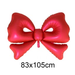 50inch Rose Gold Bow Balloons Bow Party Decor Giant Foil Balloon for Girl Coquette Birthday Baby Shower Bridal Wedding Decors