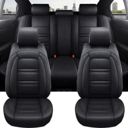 Full Coverage Pu Leather Car Seat Covers for HYUNDAI Tucson Santa FE i30 i40 Veloster Creta Elantra Car Accessories