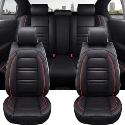 Full Coverage Pu Leather Car Seat Covers for HYUNDAI Tucson Santa FE i30 i40 Veloster Creta Elantra Car Accessories