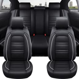 Full Coverage Pu Leather Car Seat Covers for HYUNDAI Tucson Santa FE i30 i40 Veloster Creta Elantra Car Accessories