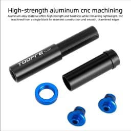 TOOPRE Bicycle Rear Triangle Chain Retainer MTB Road Bike Virtual Freewheel Tensioner For 12mm Thru-axle Quick Release Universal