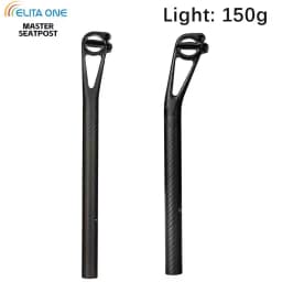 Bicycle Seat Post Carbon Offset 5/25mm Lightweight 150g 27.2/25.4/30.9/31.6mm Road/MTB Bike Seatpost Master Series