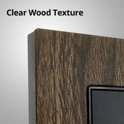 Wallpad Wood Texture Aluminum Alloy Panel EU Electrical Sockets And Wall Switches With LED 1 2 3 Gang 2 3 Way USB Charge Port