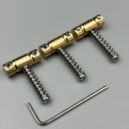 3 pcs In-Tune Compensated Guitar Bridge Saddles Brass Material For TL Well 10.8 mm String Spacing