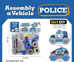 Children's Assembling Engineering Vehicle Detachable Screw Combination Disassembly Toy Boy Car DIY
