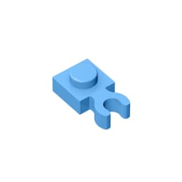 Gobrick] GDS-814 PLATE 1X1 W. HOLDER compatible with lego 4085 60897 children's toys Assembles Building Blocks Technical