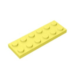 3795 Plate 2 x 6 Bricks Collections Bulk Modular GBC Toys For Technical MOC DIY Buildings Blocks Compatible