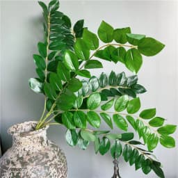 Tropical Tree Large Artificial Plants Tall 28'' Fake Eucalyptus Branch Plastic Plants False Ficus For Home Living Room Study Dec