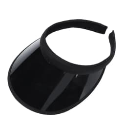 Fashion Summer Outdoor Sports Sun Protection Cap Unisex Clear Plastic Visor Hat Candy Color PVC Sunshade Hat UV Protection Hat