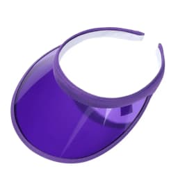 Fashion Summer Outdoor Sports Sun Protection Cap Unisex Clear Plastic Visor Hat Candy Color PVC Sunshade Hat UV Protection Hat