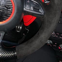 Anti-Slip Suede Car Steering Wheel Braid Cover For Audi A1 8X A3 8V Sportback A4 B8 Avant A5 8T A6 C7 A7 G8 A8 D4 Q3 8U Q5 8R