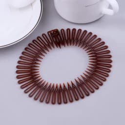 Fashion Women Plastic Stretch Diamond Hair Band Flexible Hair Comb Wavy Hair Hoop Face Washing Non-silp Spiral Band Headdress