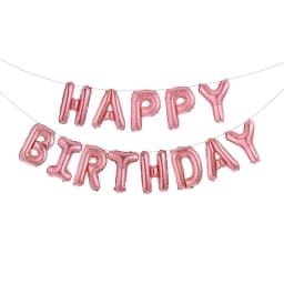 13pcs White Happy Birthday Balloon Foil Letter Ballons Baby Shower Kids Birthday Party Decoration Adult Balloon Banner Globos
