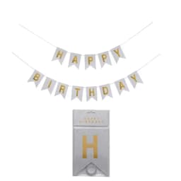13pcs White Happy Birthday Balloon Foil Letter Ballons Baby Shower Kids Birthday Party Decoration Adult Balloon Banner Globos
