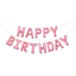13pcs White Happy Birthday Balloon Foil Letter Ballons Baby Shower Kids Birthday Party Decoration Adult Balloon Banner Globos