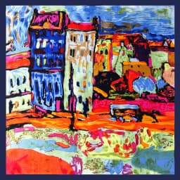 2022 Europe 60cm Spring New Versatile Women's Imitation Silk Business Leisure Small Scarf Occupation Small Square Towel